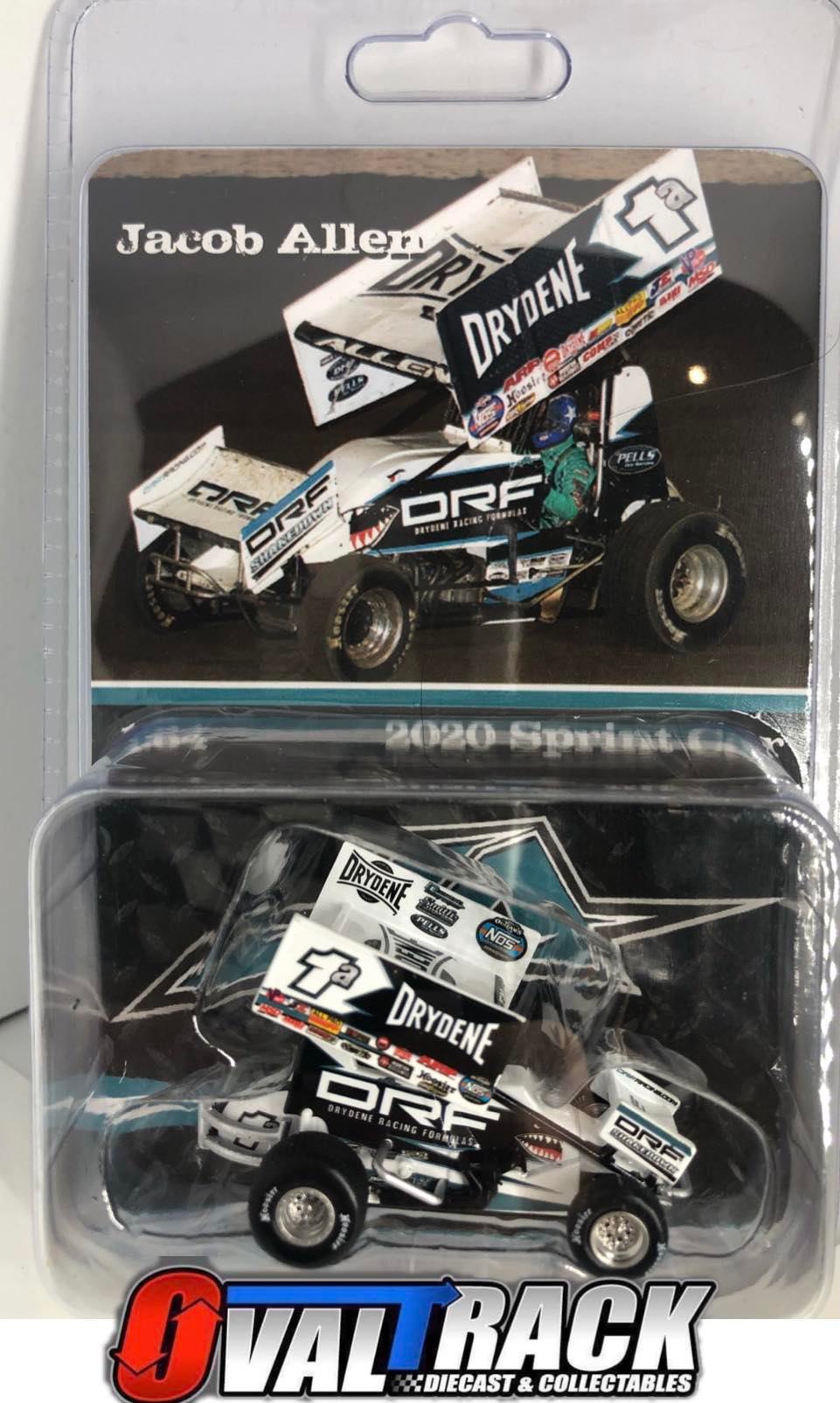 2020 1 64 Scale JACOB ALLEN SHARK RACING SPRINTCAR